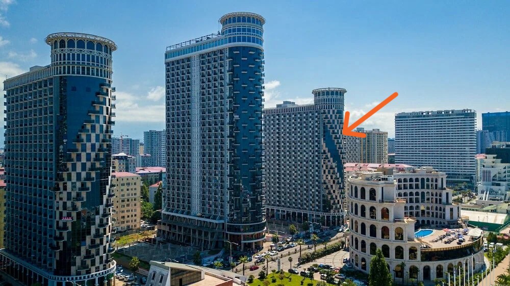 Orbi Sea Towers снаружи